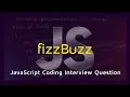 FizzBuzz JavaScript coding problem