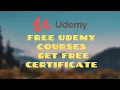 06-09-2020 Free Udemy Courses Get Free Certificate