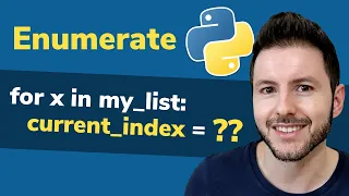 Enumerate in Python Get Index Current Element For Loop