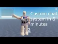 Roblox Custom Chat Tutorial