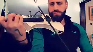 عازف كمان رائع يا غايب لي ما تسئل عحبابك اللي يحبونك 