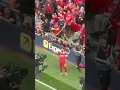 Download Lagu Mohamed Salah celebrates by taking a selfie with the fans #salah #liverpool #liverpoolfc