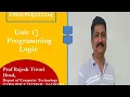 Unit1 Programming Logic Development Prof Rajesh Tiwari