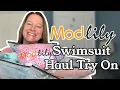 Modlily Swimsuit Haul Try On Review MODEST Swimwear
