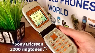 sony ericsson z200 ringtones by old phones world