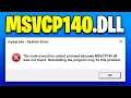 How to Fix Missing MSVCP140 dll File on Windows 11