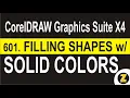 06 01 Filling Shapes with Solid Colors CorelDRAW Graphics Suite X4 - WUZZZAPP