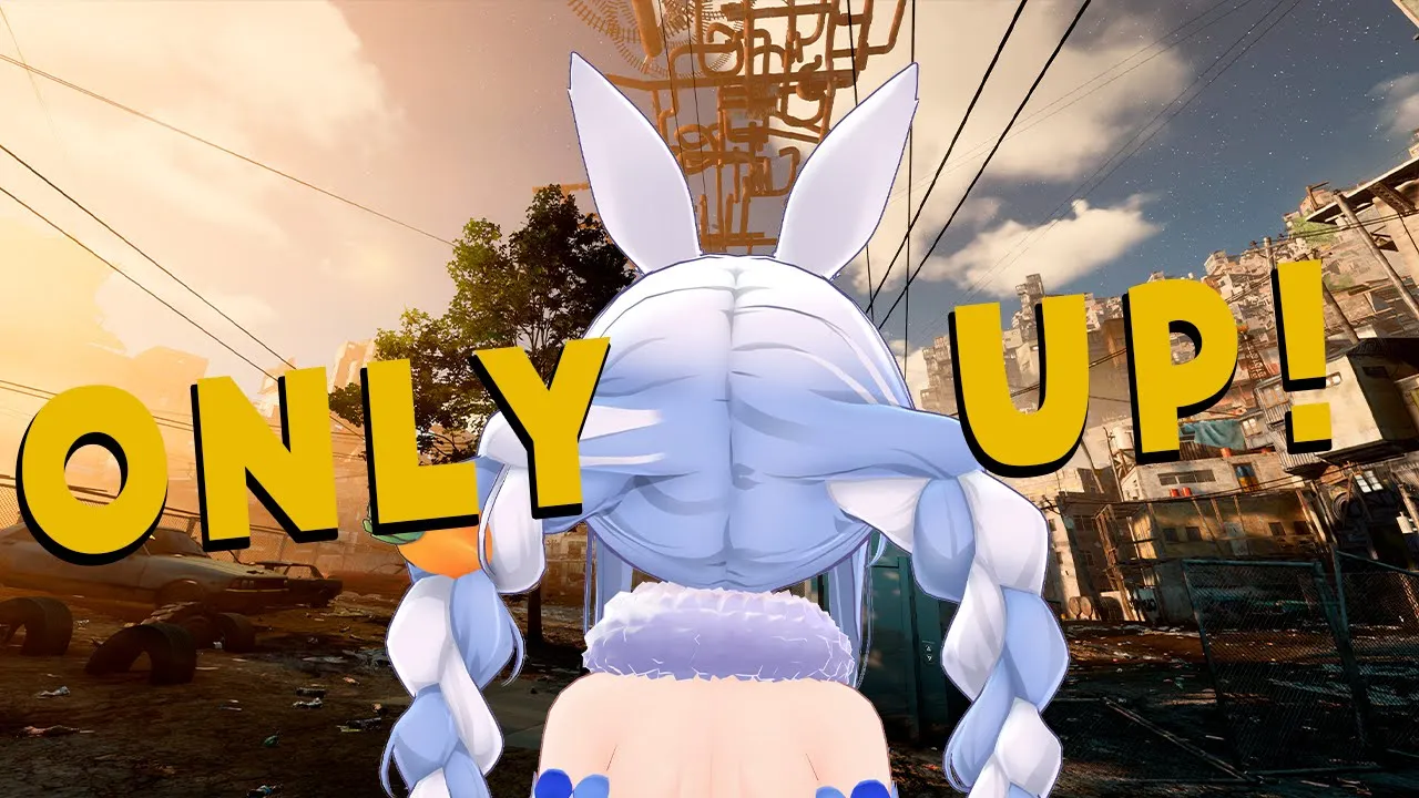 【OnlyUp!】ひたすらに頂上を目指すゲーム！！！！！！！ぺこ！【ホロライブ/兎田ぺこら】