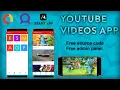 Create your YouTube Channel App Android App Source Code