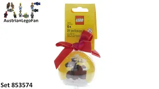 Lego Seasonal 853574 Christmas Ornament Reindeer - Lego Speed Build Review