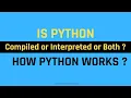 Is Python Interpreted or Compiled or Both How Python Works Python Tutorial In Hindi