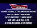 Lone Star Conference Quarterfinals Lady Chap Basketball vs Texas A M-Kingsville Highlights