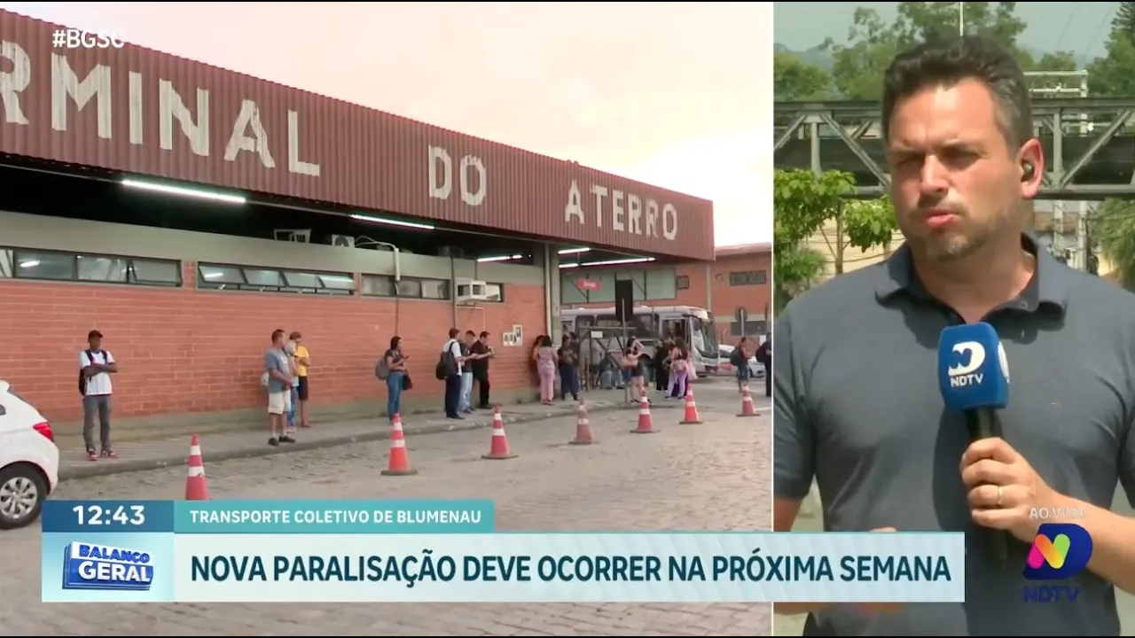 Transporte coletivo em Blumenau: novas paralisações previstas para a próxima semana