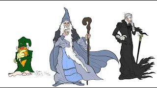 Download Drawing Three Wizards in Thinking poses - Three for Thursday - Febdrewary MP3