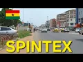 Lagu Tour in Spintex and texpo local market in Spintex Ghana 🇬🇭 