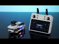 NEW 4DRC-F8 GPS Brushless Drone with Screen Remote Control demonstration