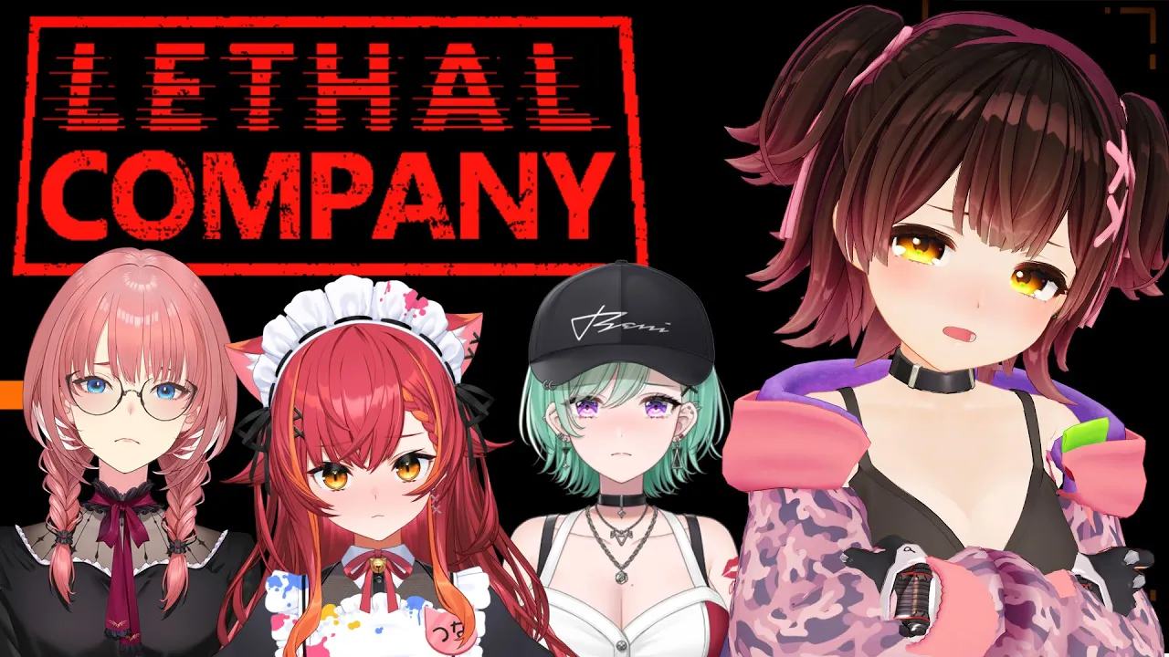 【Lethal Company】ボク働きたくないよおおおおお＞＜ (DUSH DUSH 　＃ホロすぽカンパニー【#ホロライブ /ロボ子さん】