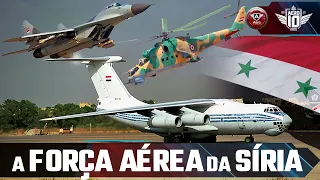 Qual é a capacidade da FORÇA AÉREA SÍRIA