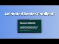 How to Create a Animated Border Gradient HTML CSS HTML CSS Animated border gradient raselcoder