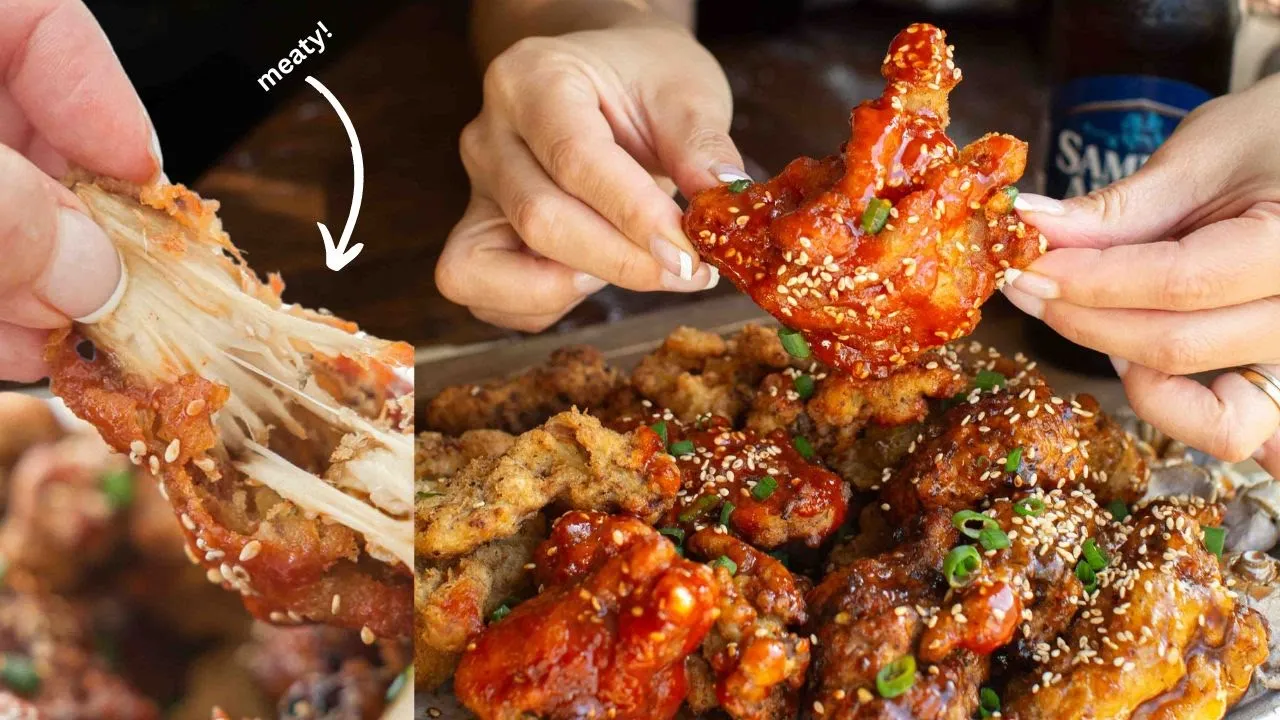 The BEST Vegan Fried Chicken (Korean Style) #recipe #vegan #friedchicken