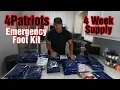 4Patriots Four Week Emergency Food Kit