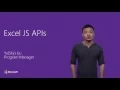 Excel JavaScript add-in APIs