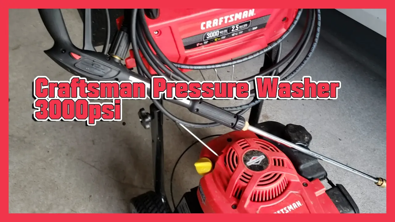 Craftsman 3000 PSI Pressure Washer