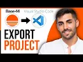 How to Export Your Base44 Project to VS Code Step-by-Step Tutorial 2025