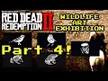 Red Dead 2 Wildlife Art Exhibition - Part 4 songbird sparrow toad bullfrog skunk