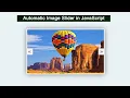 Automatic Image Slider in HTML CSS JavaScript Auto Image Slideshow Slideshow HTML CSS