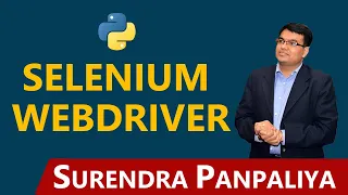 Selenium Webdriver Part 1 Hands-On Python for Selenium Web Automation Testing