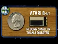 Atari 8-Bit Reborn Smaller Than a Quarter It Actually Works More Retro News
