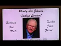 Randy Johnson Funeral Thursday July 23 2026 10 00