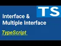 Interface Multiple Interface with class TypeScript tutorial in Hindi