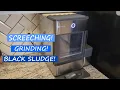 GE Opal Ice Maker Repair for Screeching Grinding and Black Sludge