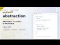 C OOP Abstraction and Pure Virtual Functions Explained - Part 1