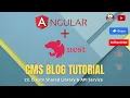 23 Create Shared Library API Service