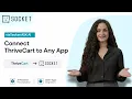 How to Connect ThriveCart to Any App with AI viaSocket Ask AI No Code
