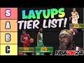 I Ranked EVERY Layup Package on NBA 2K24 Best Layup Animation Packages TIER LIST BREAKDOWN