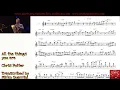 Unbelievable solo by Chris Potter on All the things you are - Transcription - (Bb)