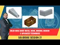 Solid Edge Session 27 - Sheet Metal Bend Unbend Rebend Advanced Techniques
