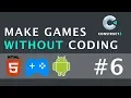 Create And Set Text - Make Games Without Coding Using Construct 3 Part 6
