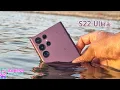Samsung Galaxy S22 Ultra Water Test IP68 Water and Dust Resistant