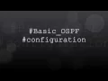 OSPF in 5 minutes