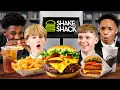 British Highschoolers try Shake Shack
