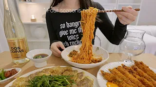 🥙 윤기좔좔 육전 & 새콤달콤 비빔면 신박한 샌드위치 만드는 집순이 일상. 순살갈비찜, 감자피자, 명란김밥, 치품송, 오레오 케이크, 들깨미역국