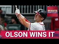 BRAVES POSTCAST Matt Olson BLASTS Atlanta Braves to Sunday win vs Diamondbacks LIVE REACTION