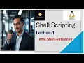 Shell Variables Environment Variables in Shell Scripting Lecture 1 Live Batch