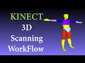 Scanning with the Microsoft Kinect V2 Scan to RawFile to MeshLab Workflow