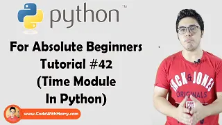 Time Module In Python Python Tutorials For Absolute Beginners In Hindi